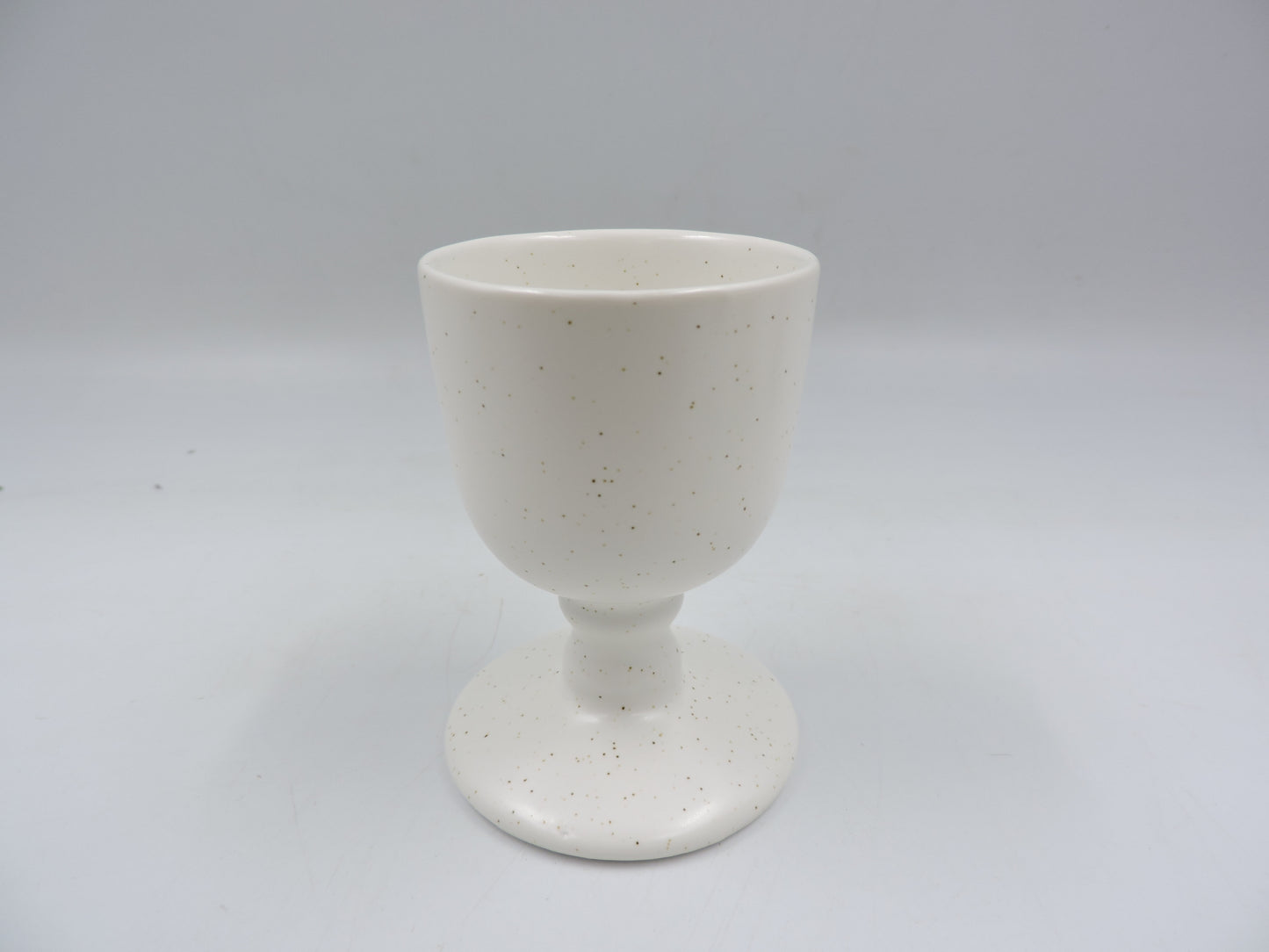 Calm Morning – White Ceramic Egg Cups (Set of 2)