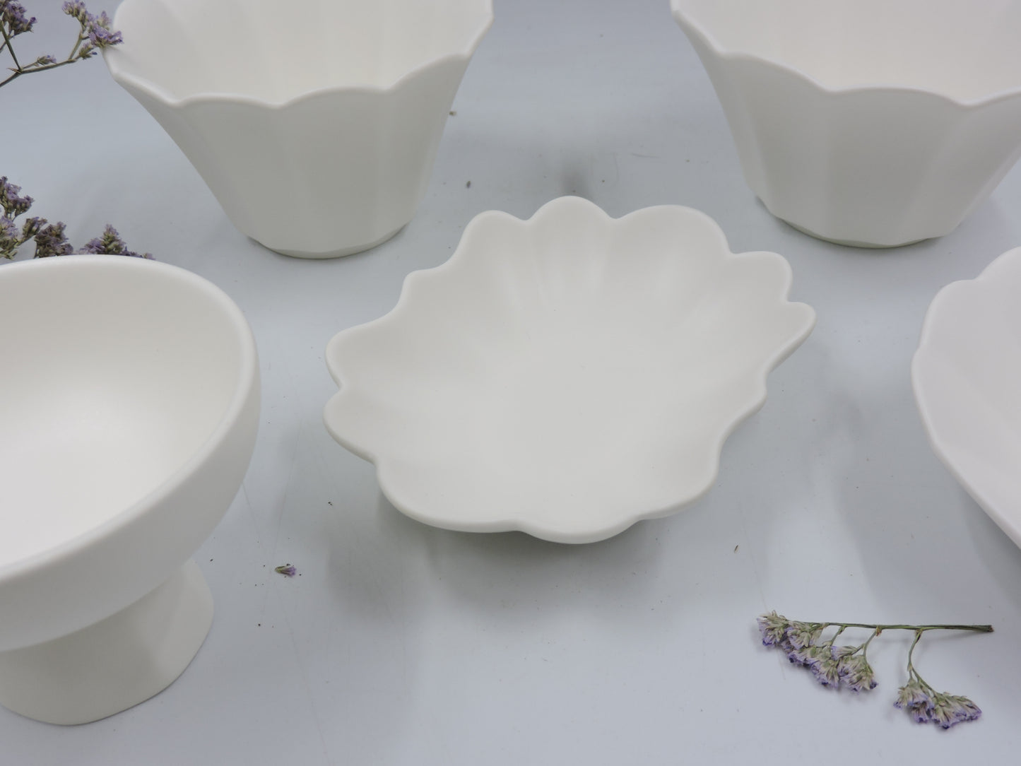 Korean style - 5-Piece Ceramic Dinnerware Set for One