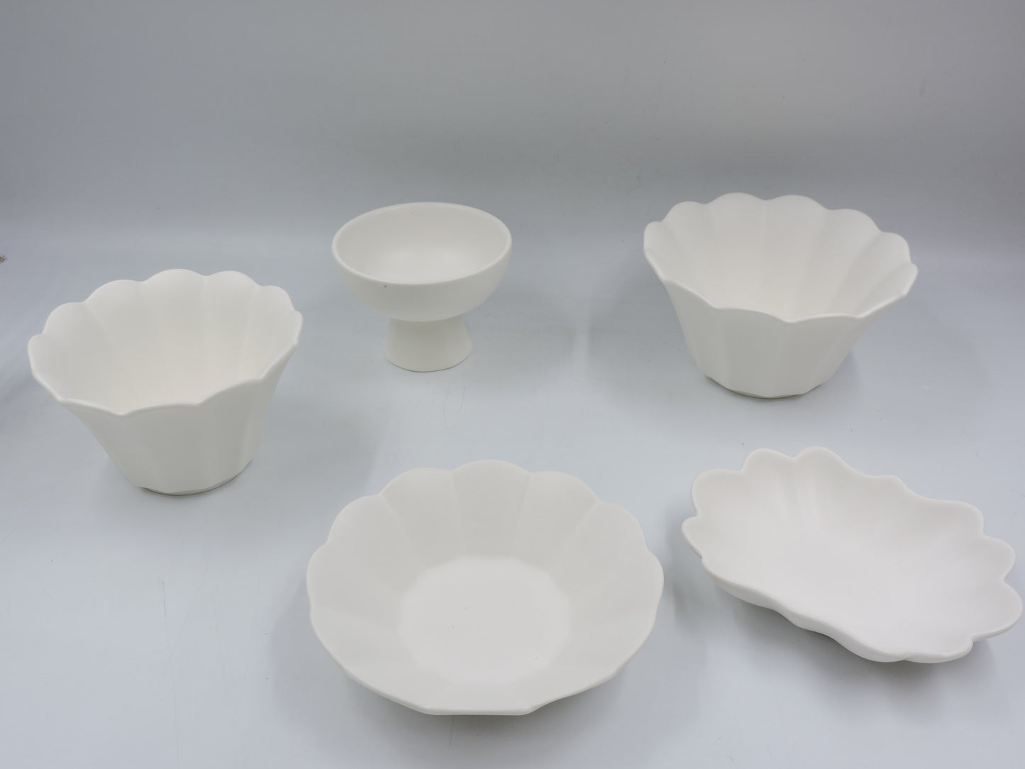 Korean style - 5-Piece Ceramic Dinnerware Set for One