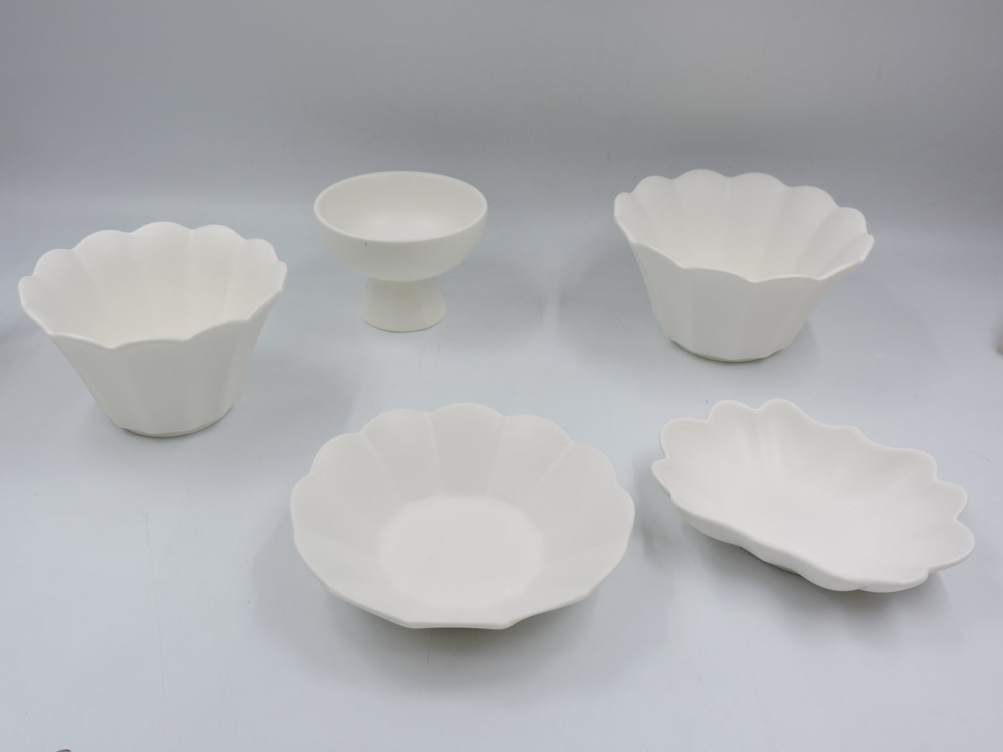 Korean style - 5-Piece Ceramic Dinnerware Set for One