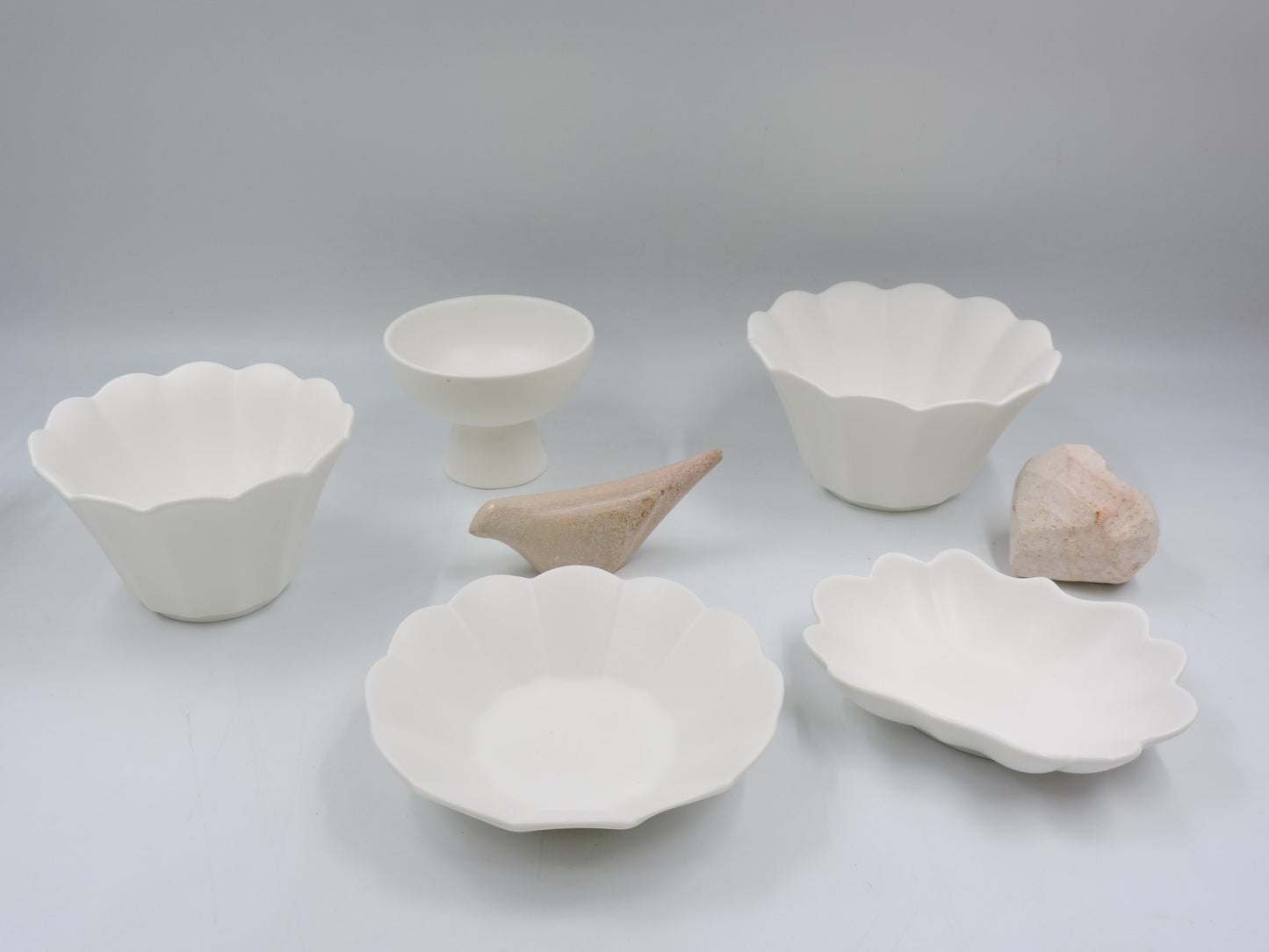 Korean style - 5-Piece Ceramic Dinnerware Set for One