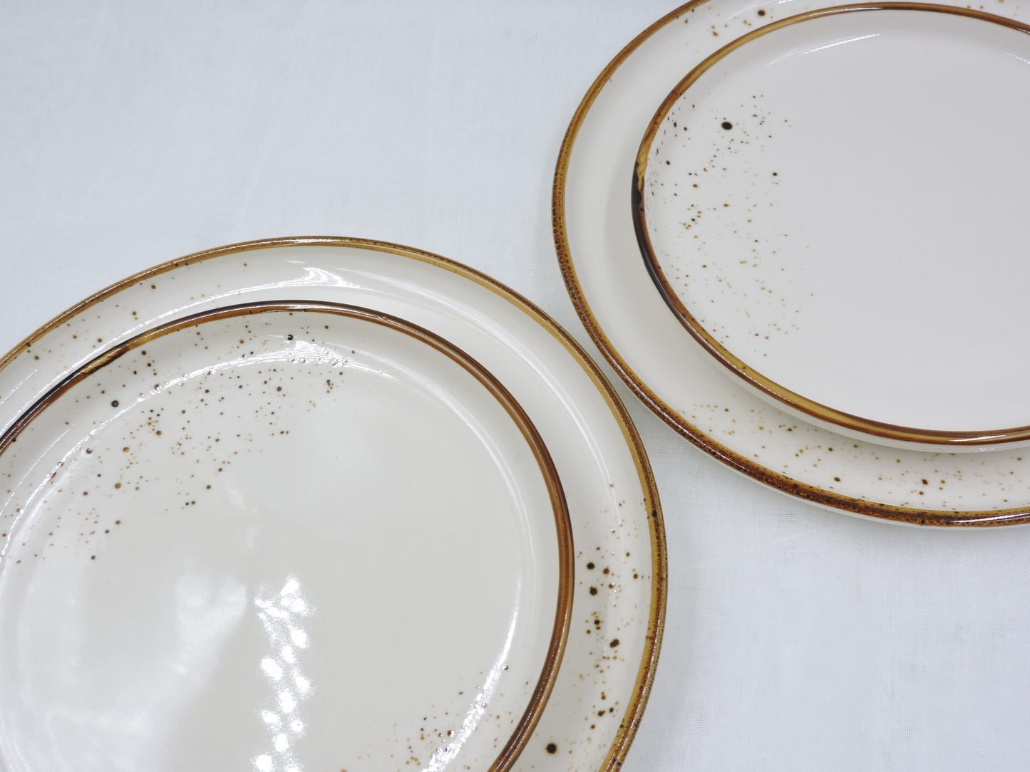 Terra Porcelain Dinnerware Set – Craft White, 16 Pc