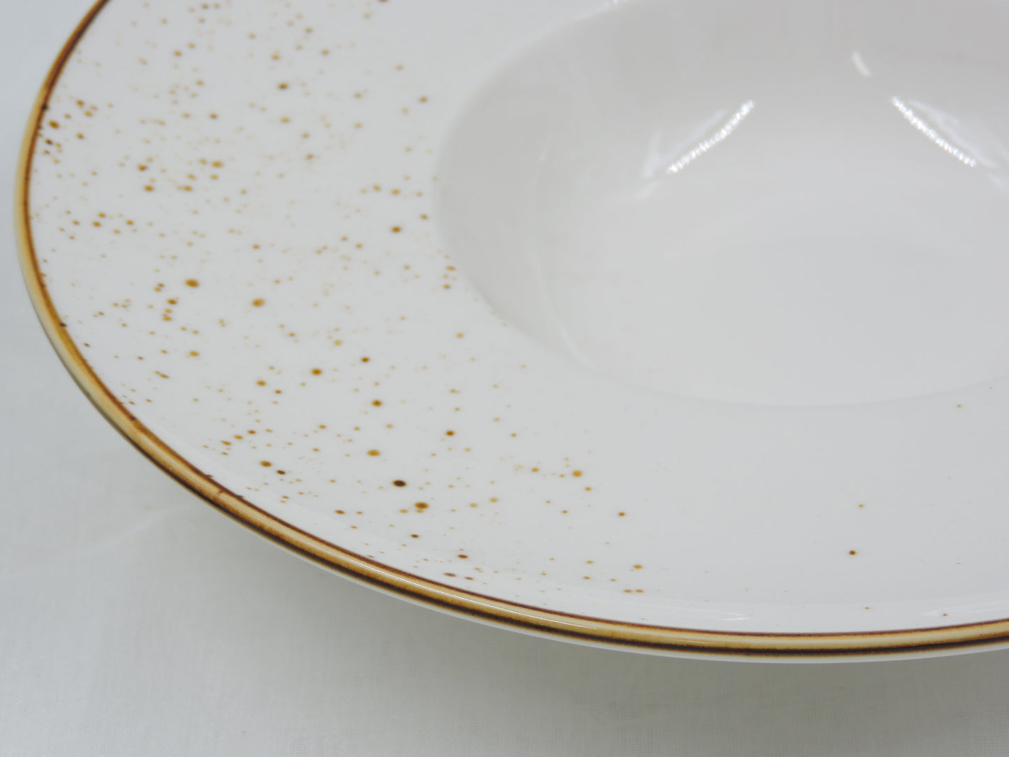 Terra Risotto Soup Plate – White, 10"