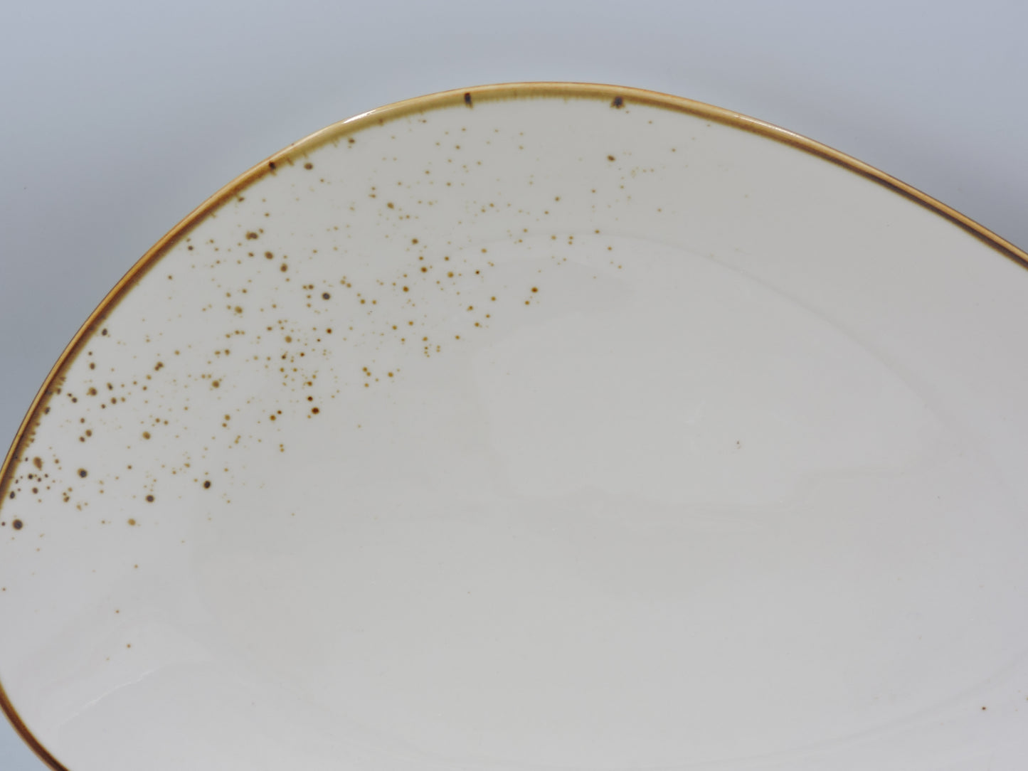 Terra 14.5" Triangular Plate Dap-White