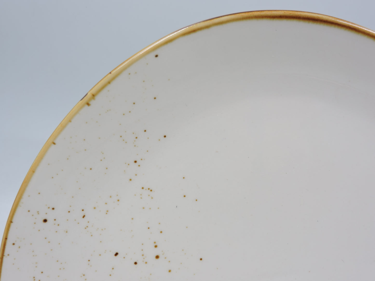 Terra Triangular Plate – White, 11.25"