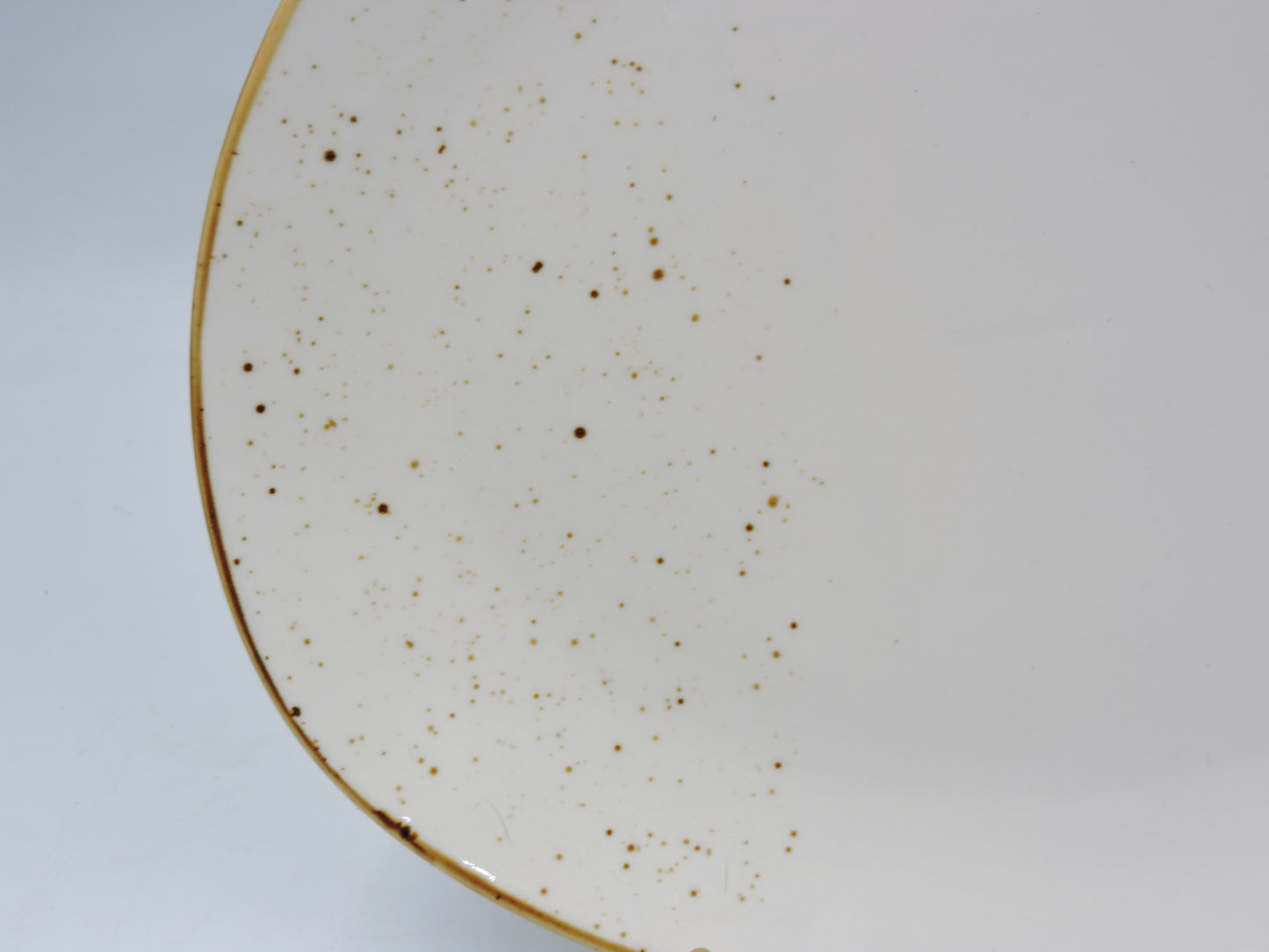 Terra Triangular Plate – White, 8.5"
