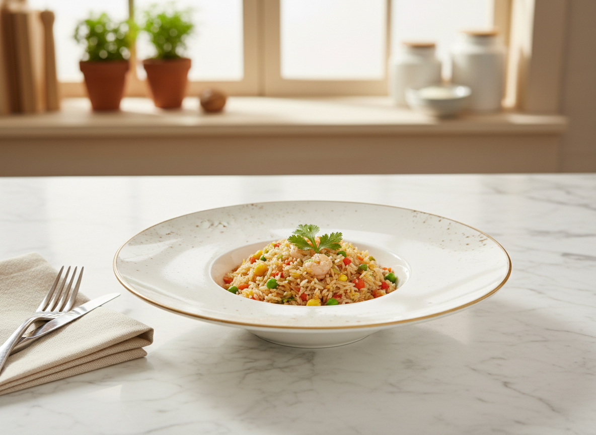 Terra Risotto Soup Plate – White, 10"