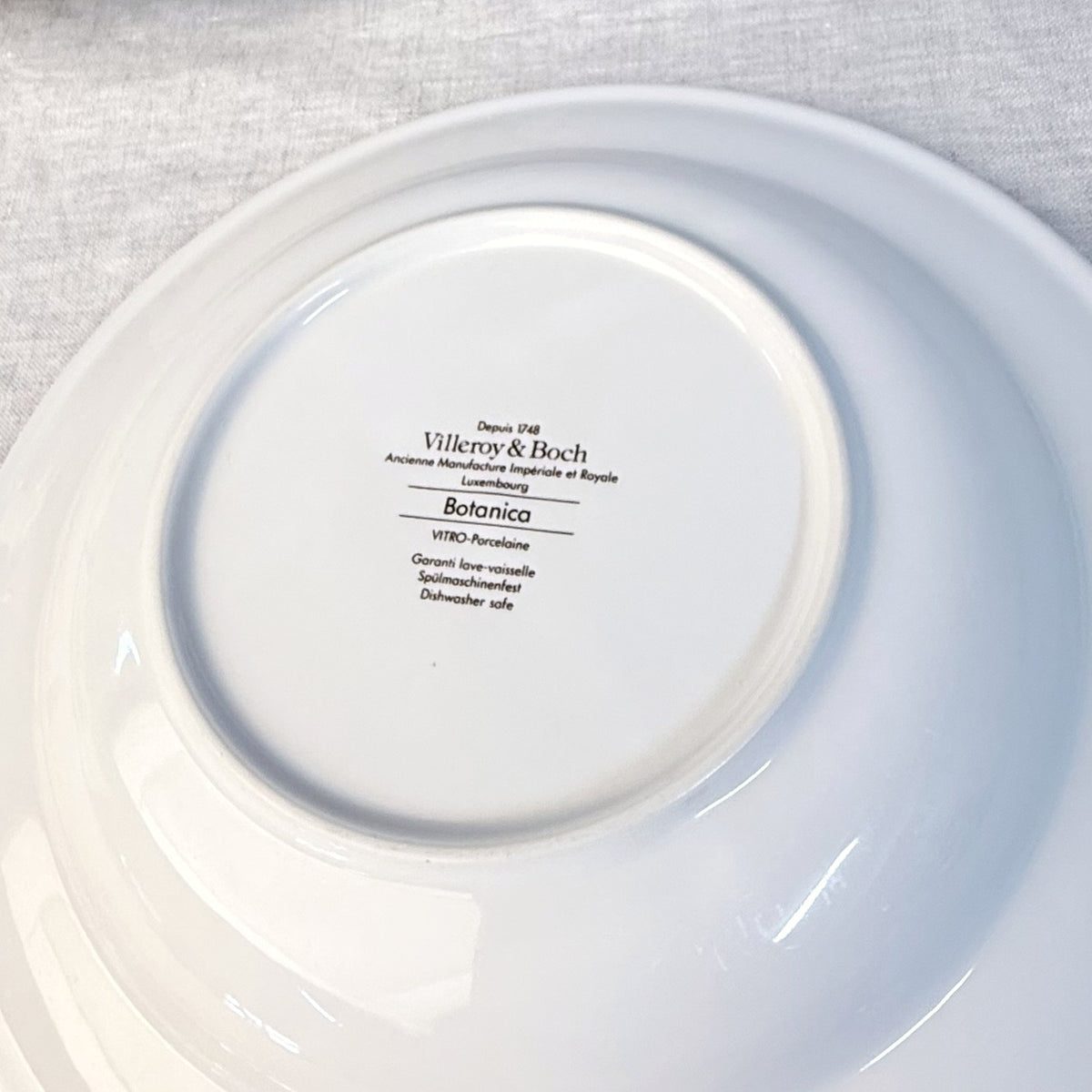 Villeroy & Boch Botanica Rim Soup Bowl Set of 4