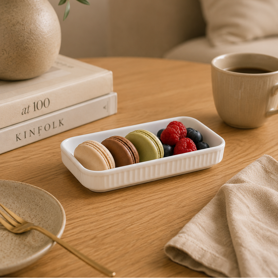 Plisse Pickle Dish
