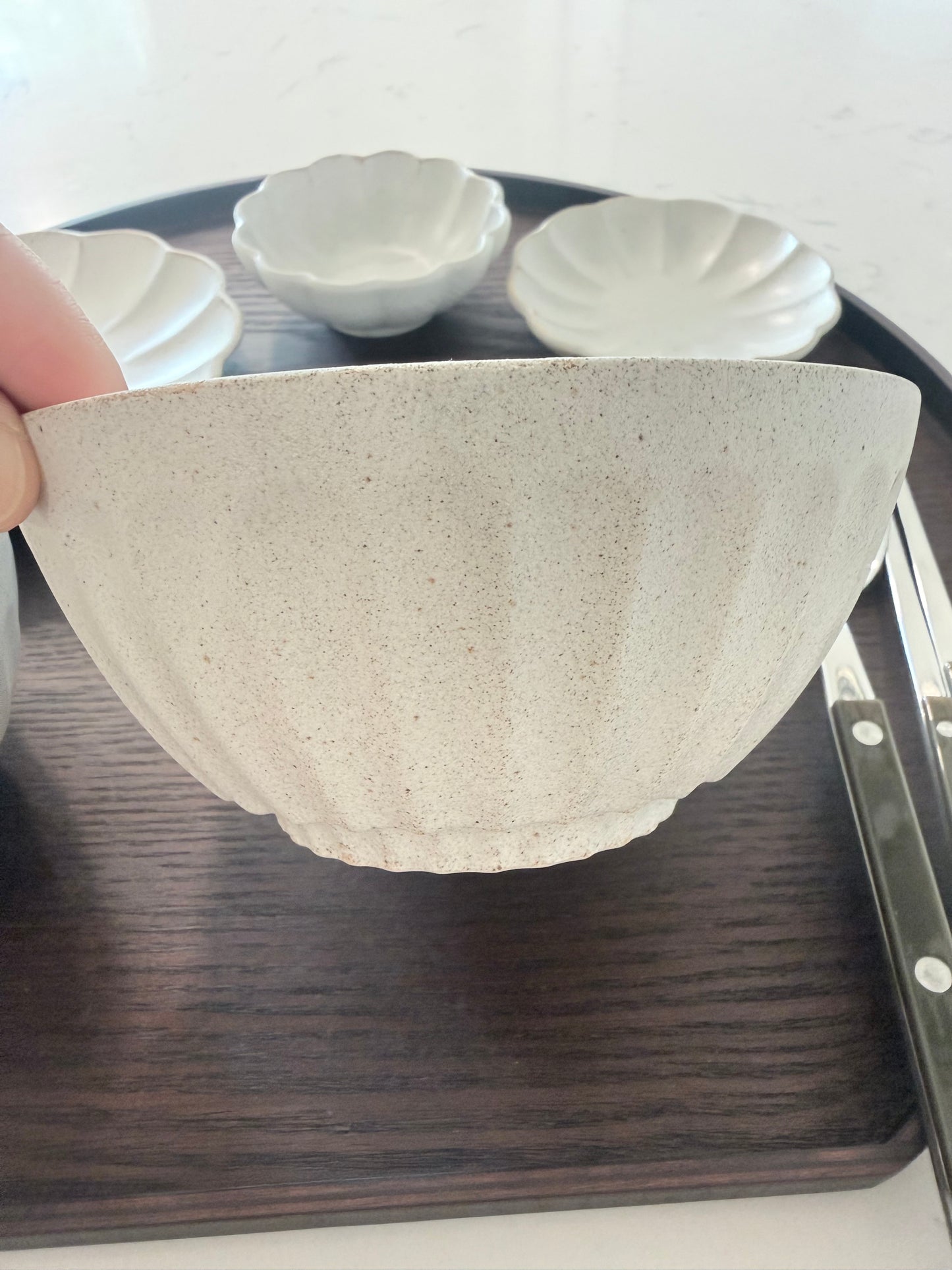 Shinogi Japanese Dinnerware Set - 5 Pieces (Single Serving)