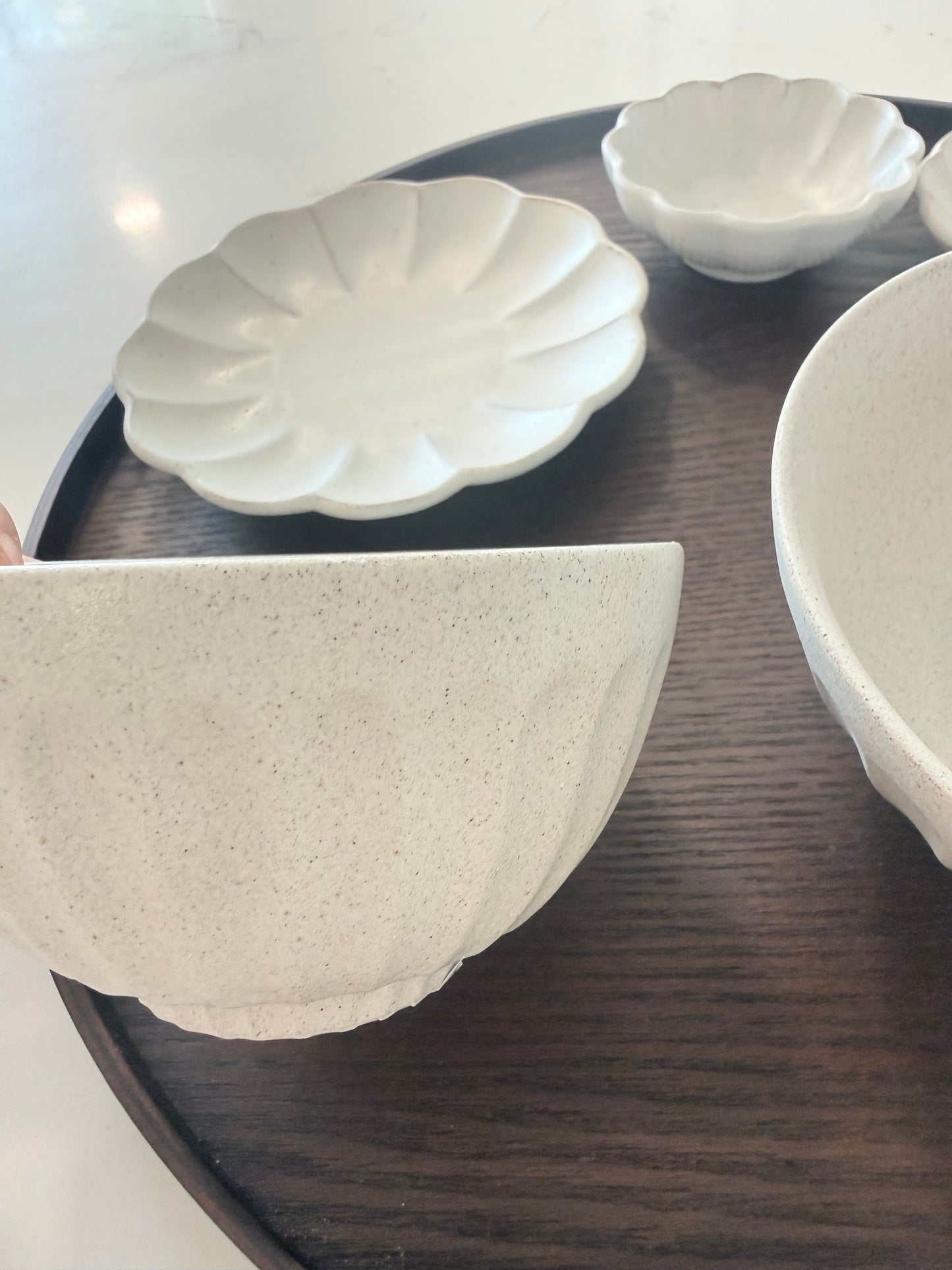 Shinogi Japanese Dinnerware Set - 5 Pieces (Single Serving)