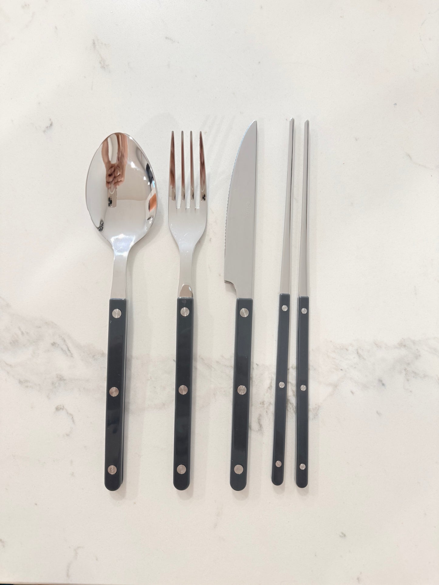 Maison Objet Premium Cier Farbe Cutlery Grey
