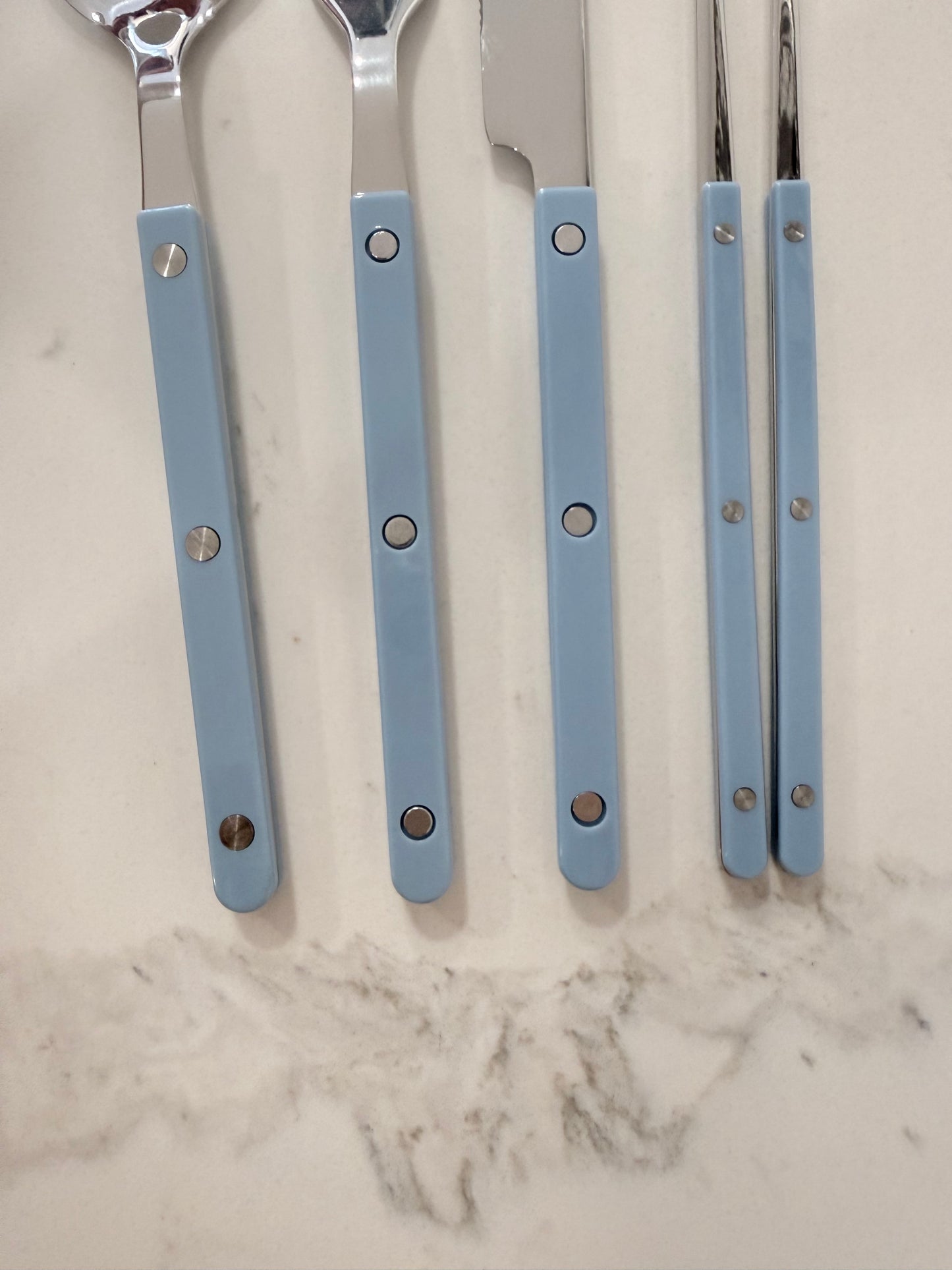 Maison Objet Premium Cier Farbe Cutlery Pastel Blue
