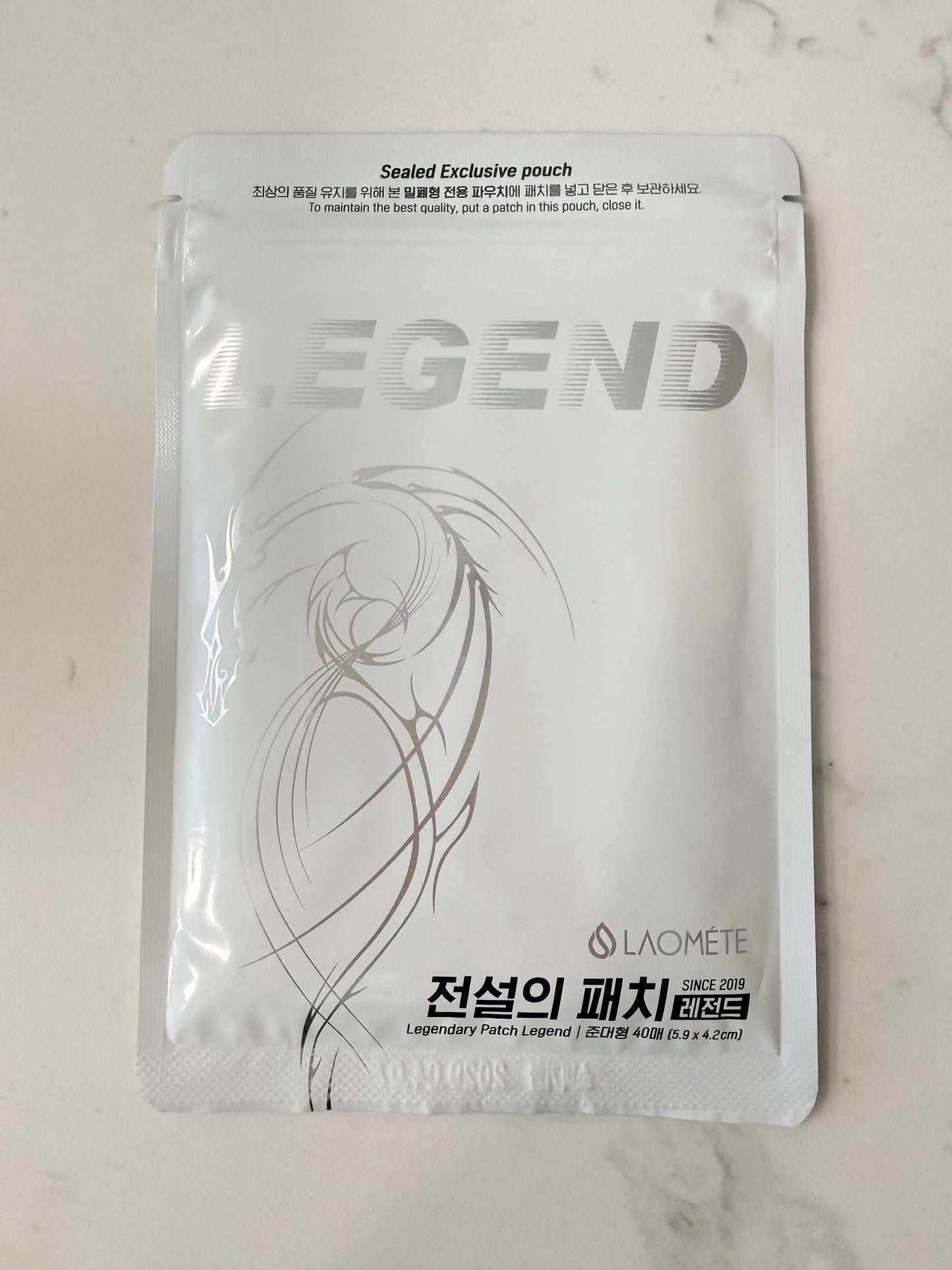 Laomete Legend Patch 40 Patches (5.9 × 4.2 cm)