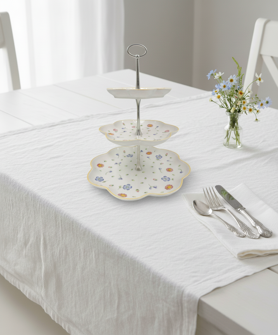 Villeroy Boch Easter Delight 3 Tiered Cake Stand Serving Tray #138