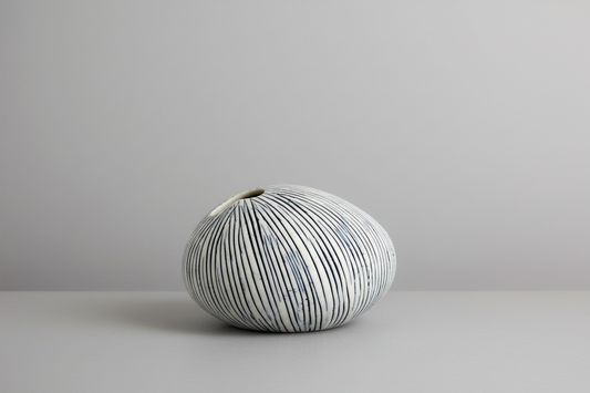 Pebble Mini Handcrafted Porcelain Bud Vase (159W27)