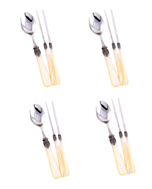 EME Flatware Napoleon Spoon, chopsticks 8pcs (Brand New)