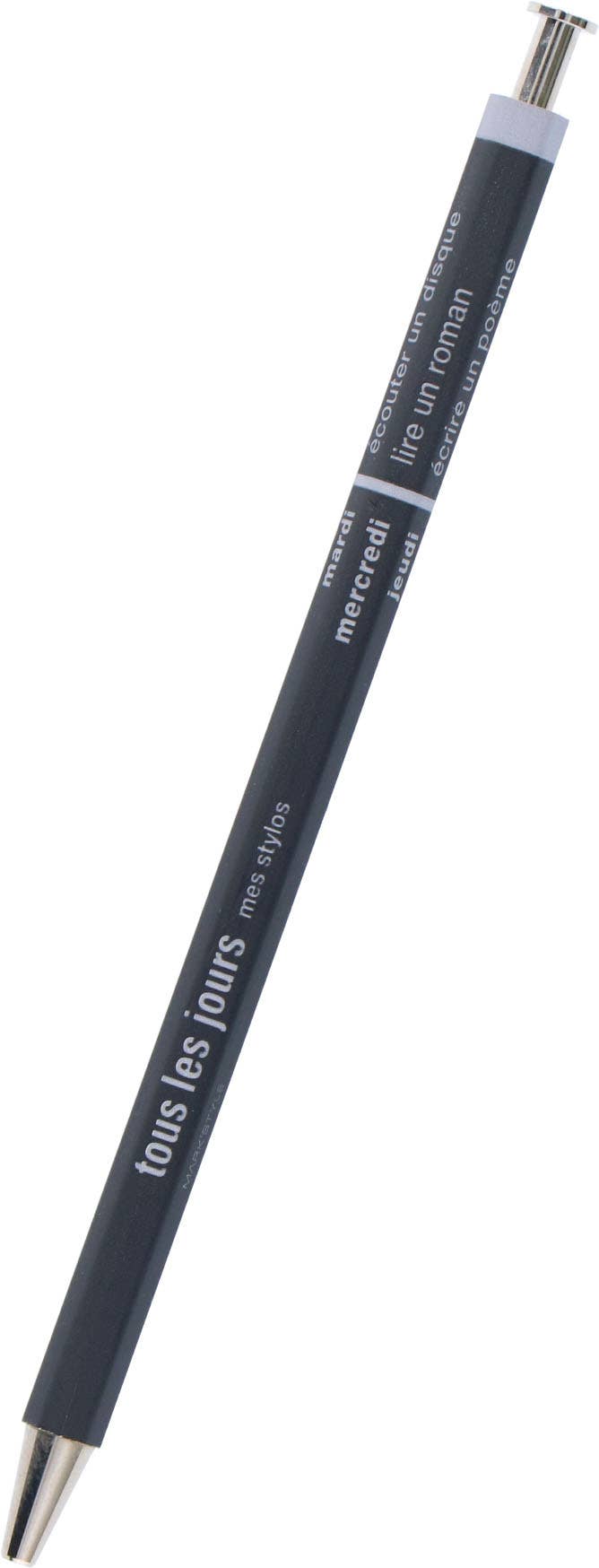 MARK'STYLE Japanese Wooden Ballpoint Pen 0.5mm