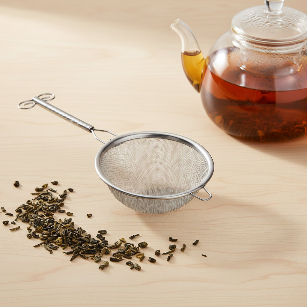 Stainless Steel Mesh Tea Strainer - 3"D