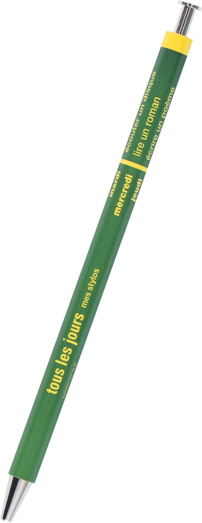 MARK'STYLE Japanese Wooden Ballpoint Pen 0.5mm