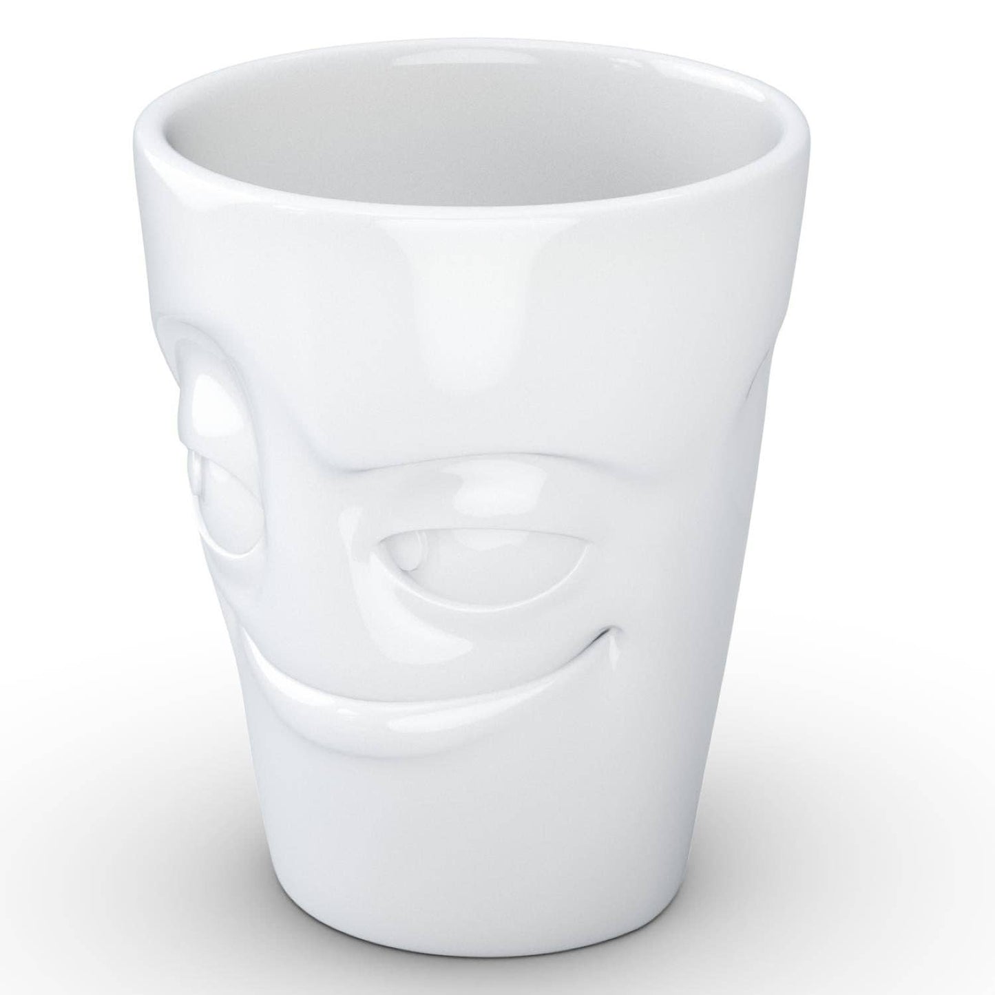 TASSEN Coffee Mug with Handle, Impish Face