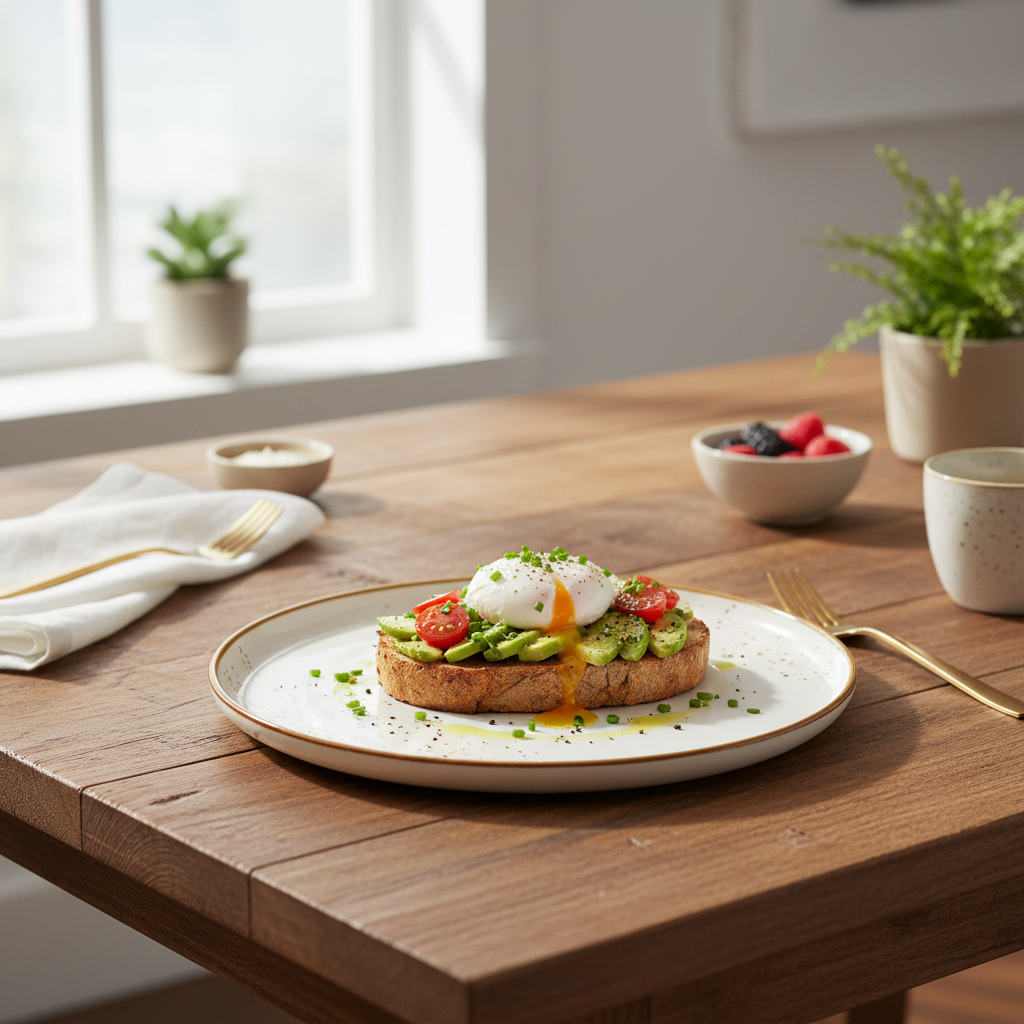 Terra - Round Plate, White, 9"