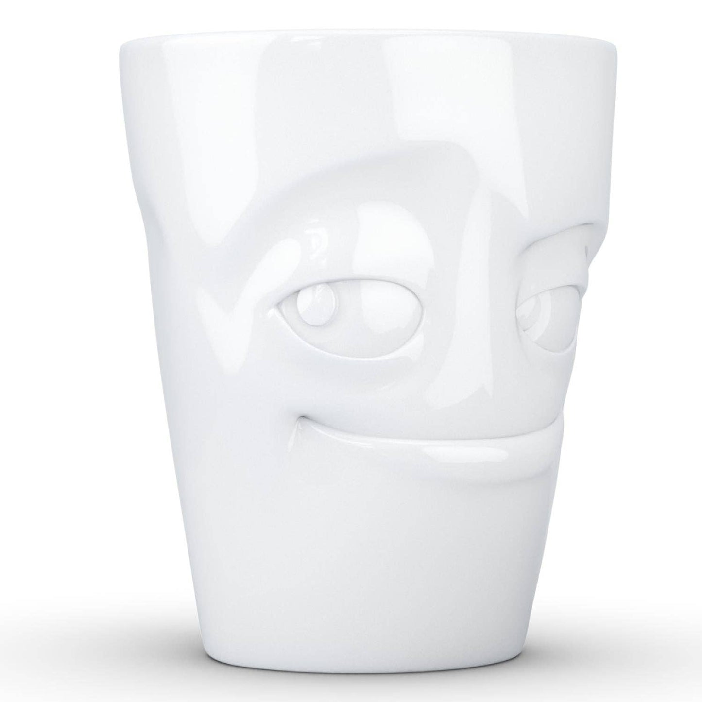 TASSEN Coffee Mug with Handle, Impish Face