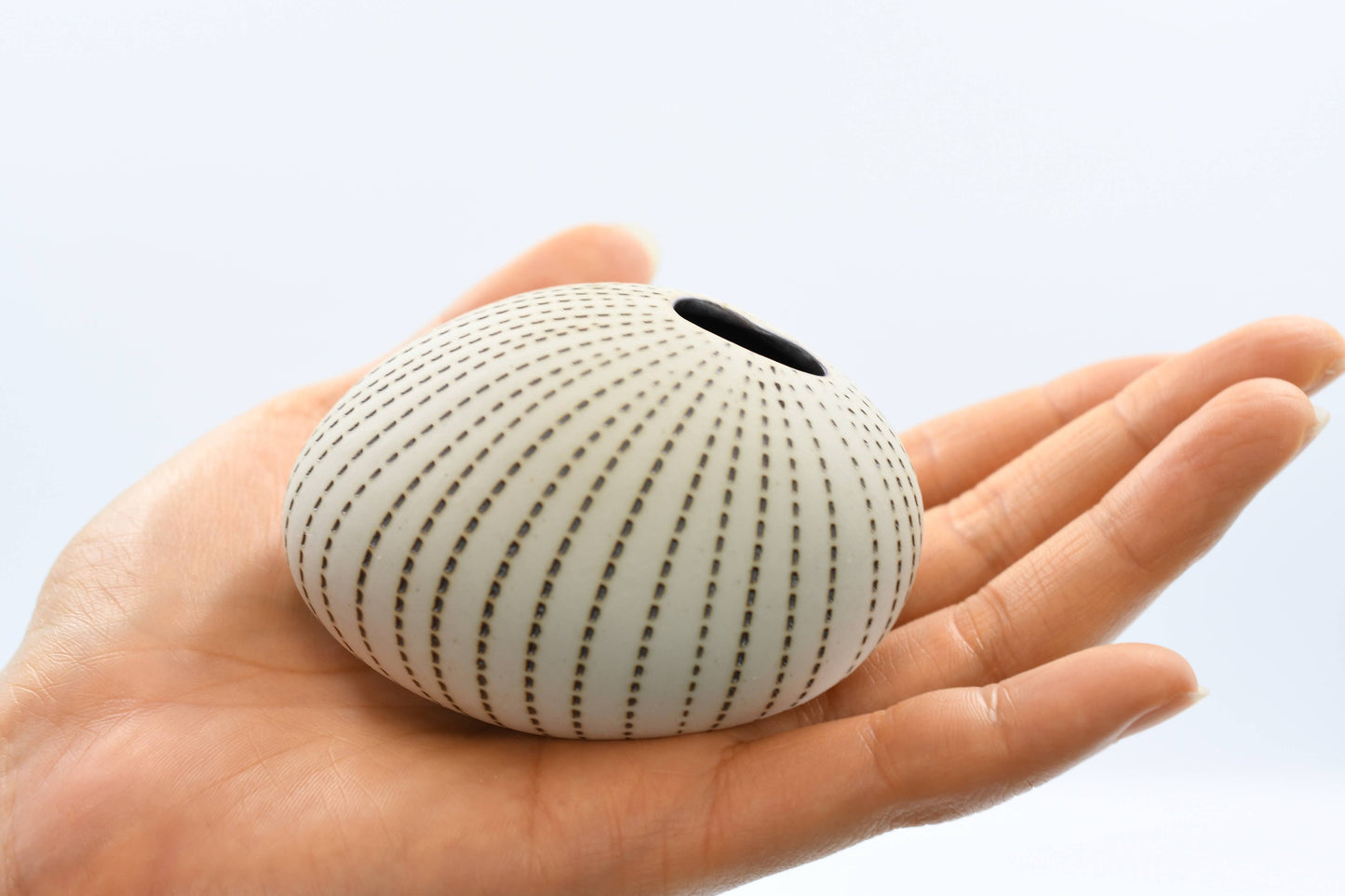 Pebble Mini Handcrafted Porcelain Bud Vase (159W23)