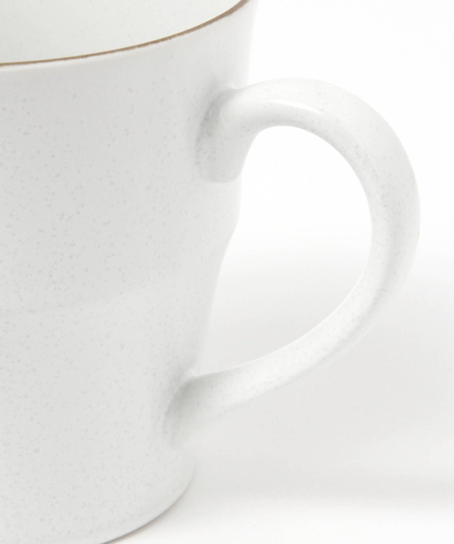 Mino Ware Colored Rim Mug White