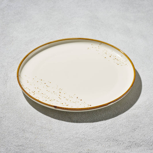 Terra - Round Plate, White, 9"