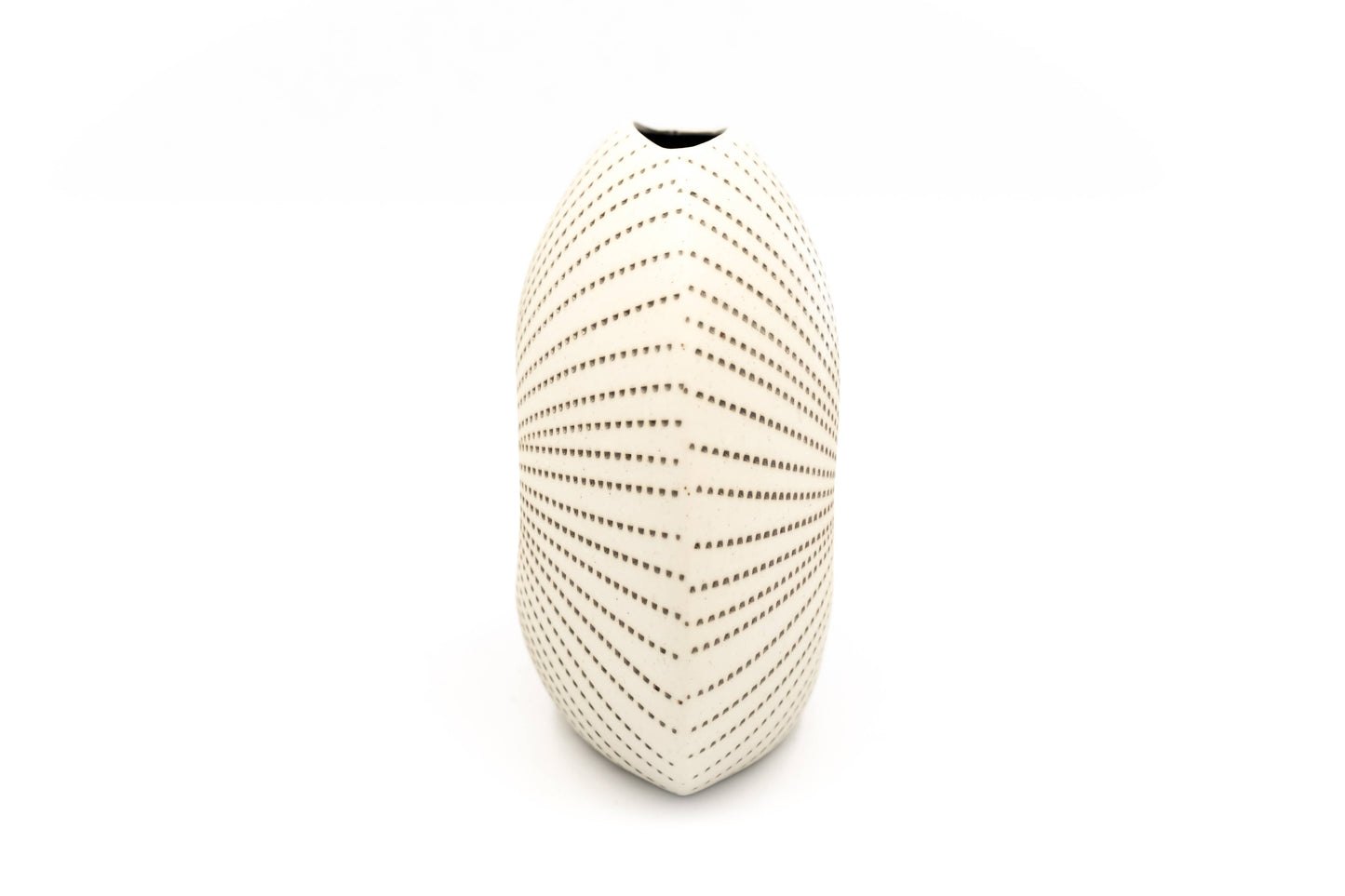Diva Round Mini Handcrafted Porcelain Bud Vase (226W23)