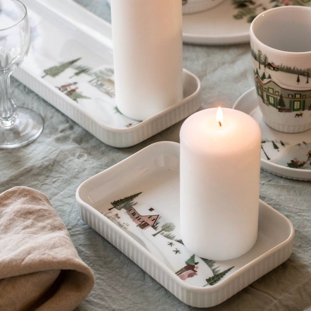 Winter Decor Plisse Tapas