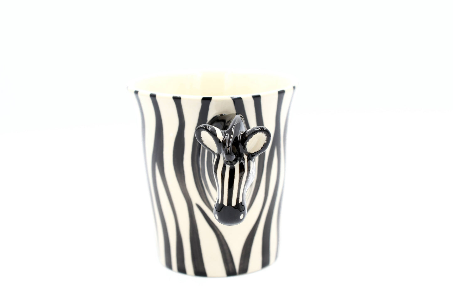 Zebra Whimsy – Hand-Painted Mini Mug
