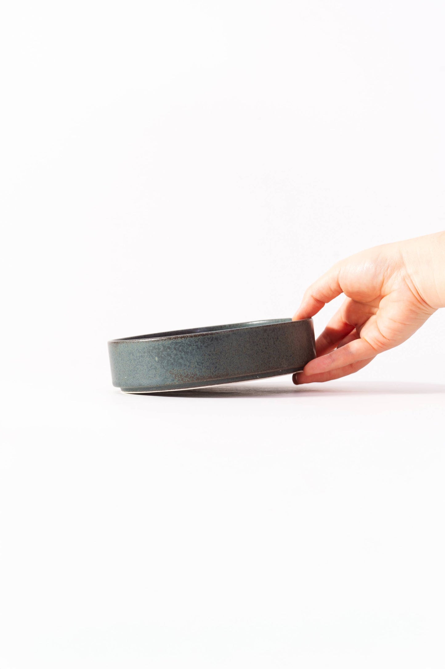 Mino Ware Stackable Organic Deep Plate Small