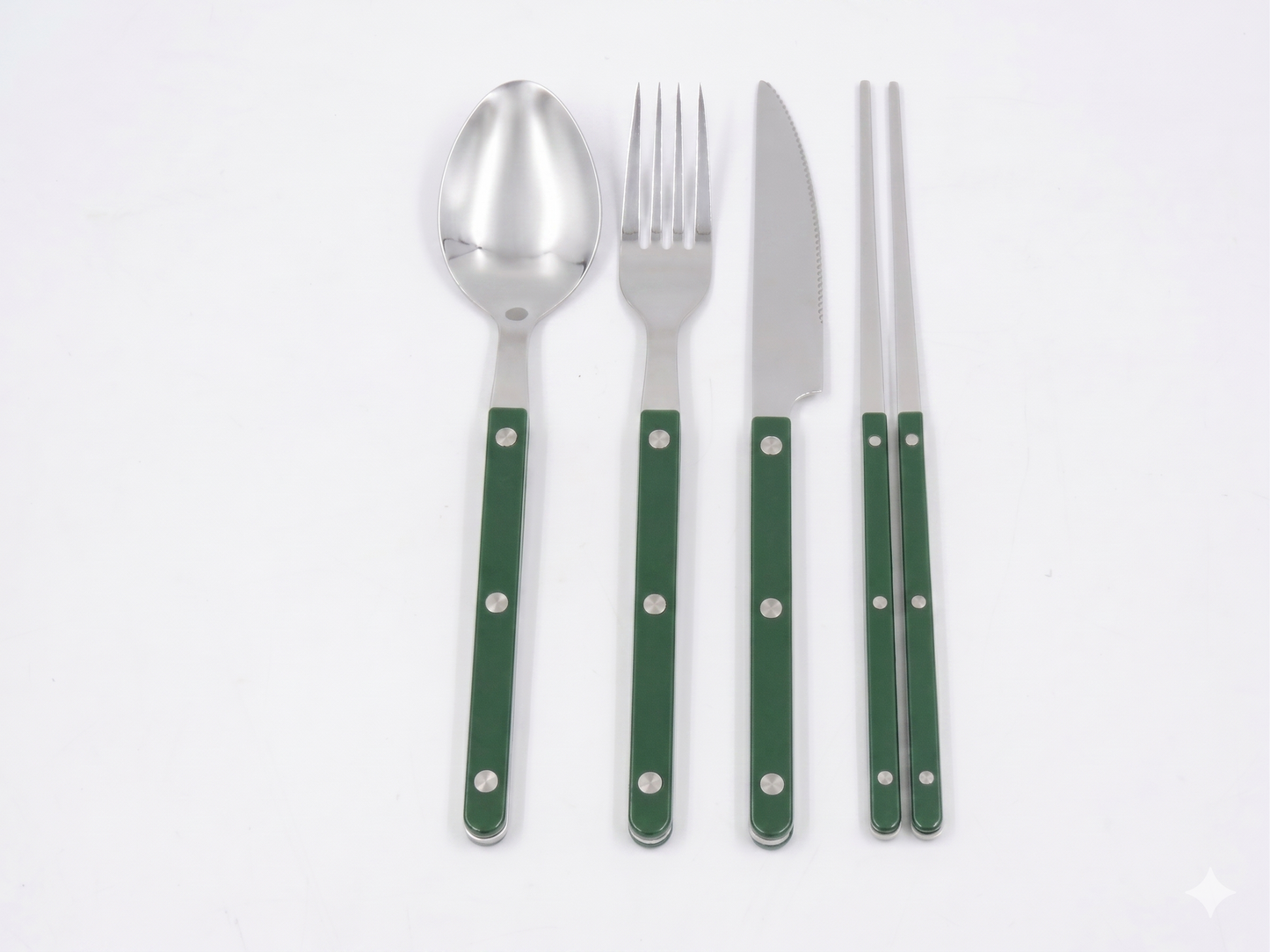 Maison Objet Premium Cier Farbe Cutlery Green