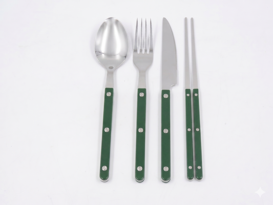 Maison Objet Premium Cier Farbe Cutlery Green