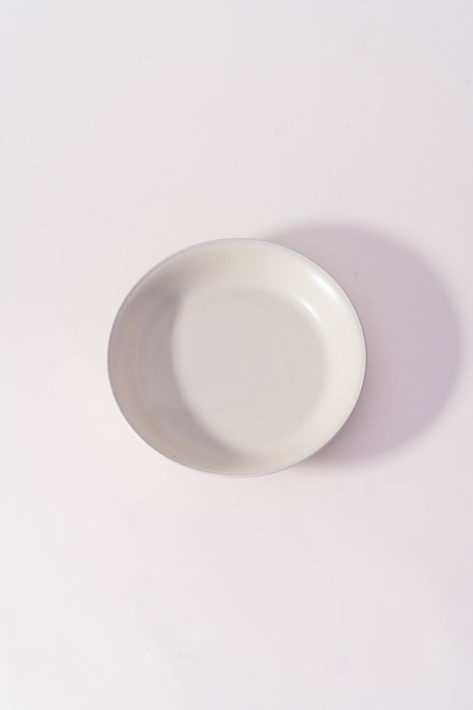 RIM WHITE LINE CURRY & PASTA PLATE