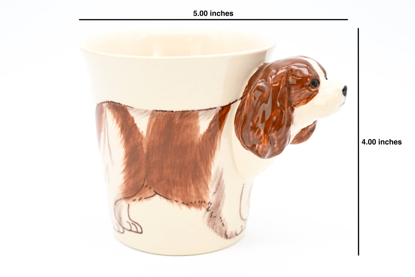 Cavalier Charm – Handcrafted Dog Lover’s Mug