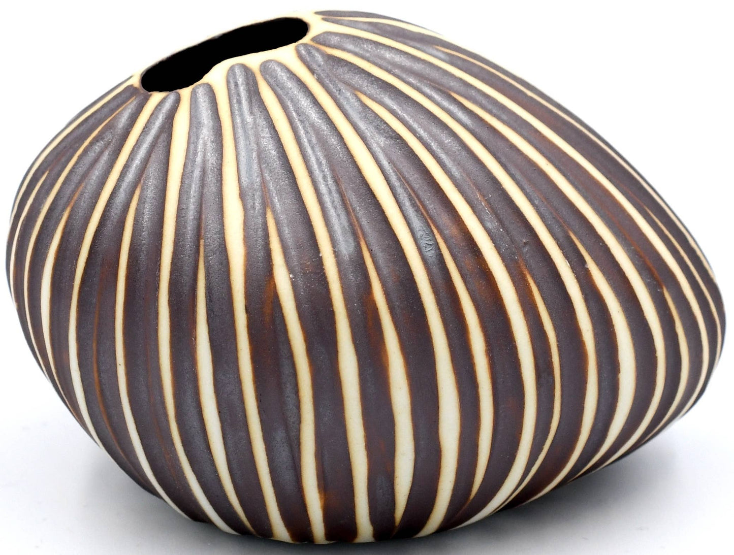 Pebble Mini Handcrafted Porcelain Bud Vase (159WH13)