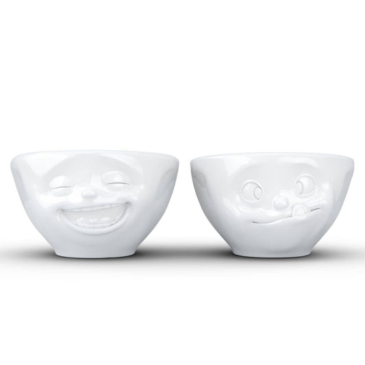 TASSEN Small Bowl Set No. 3, Laughing & Tasty Face