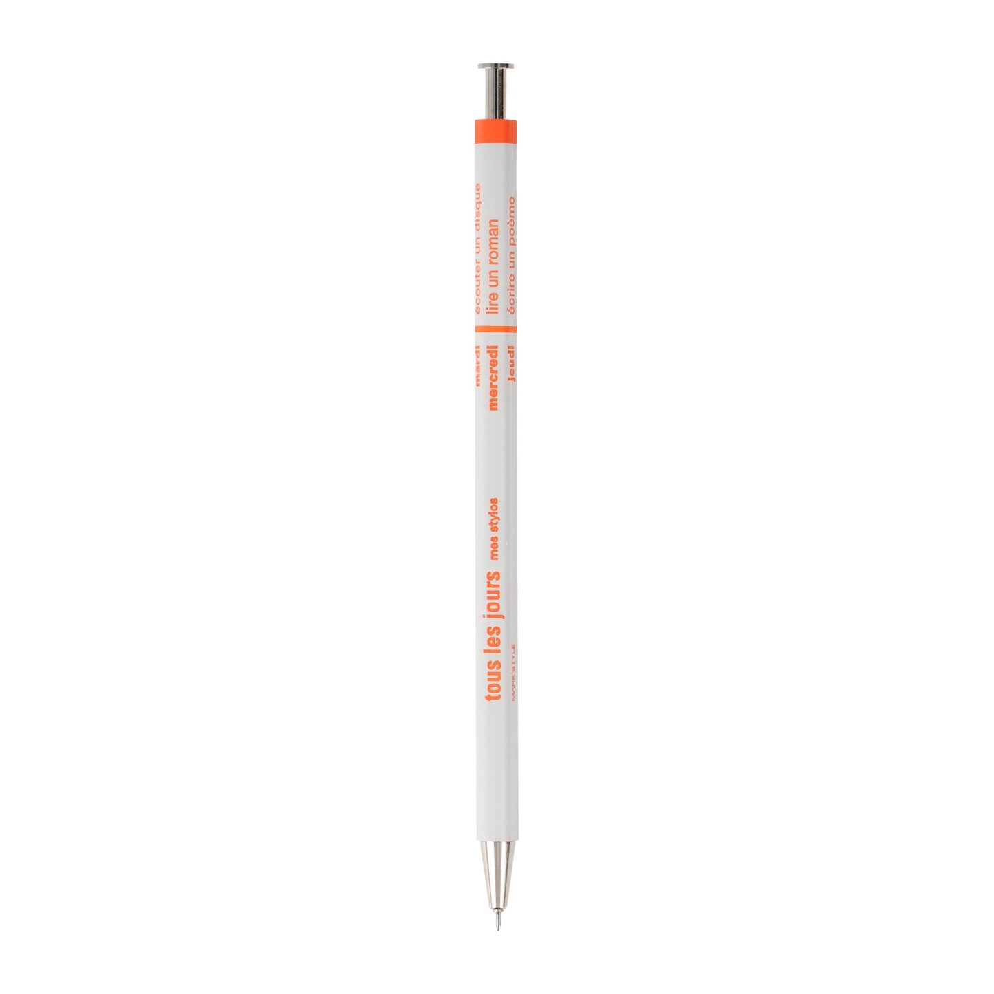 MARK'STYLE Japanese Wooden Ballpoint Pen 0.5mm