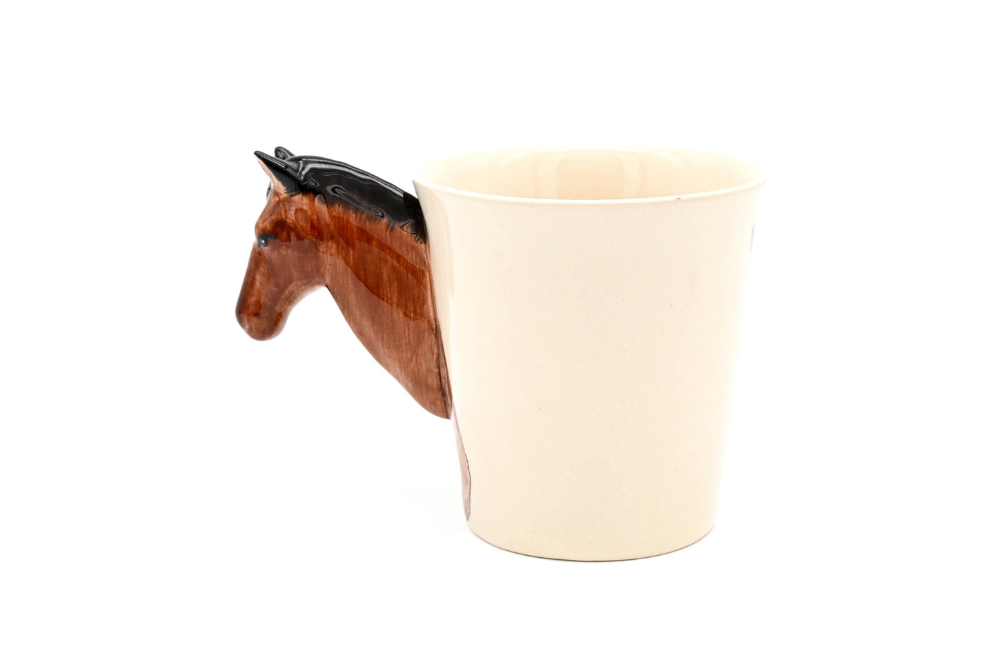 Horse Mug 10 oz Hand-Painted Ceramic Mug (MUG120)