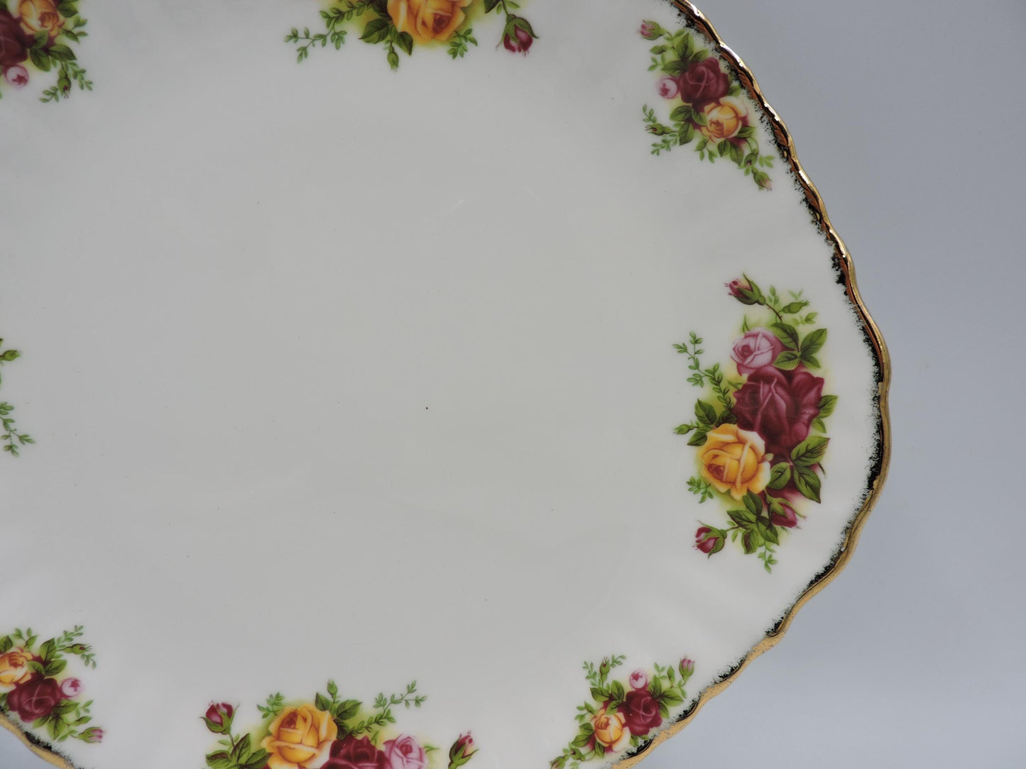 Royal Albert Old Country Roses Round Handled Tray