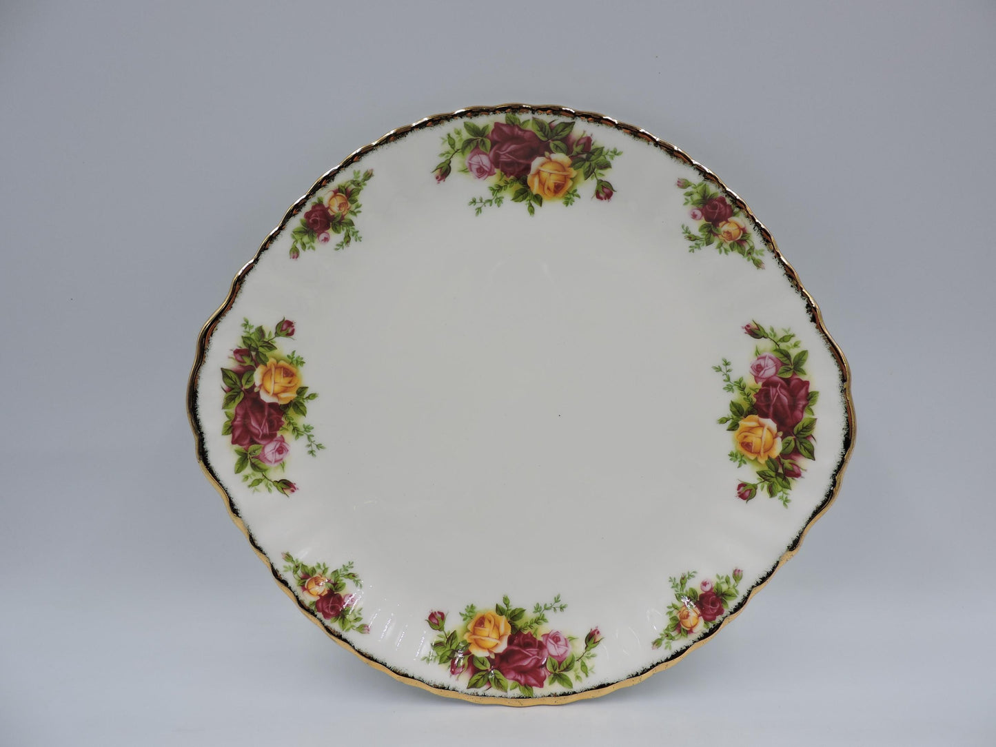 Royal Albert Old Country Roses Round Handled Tray