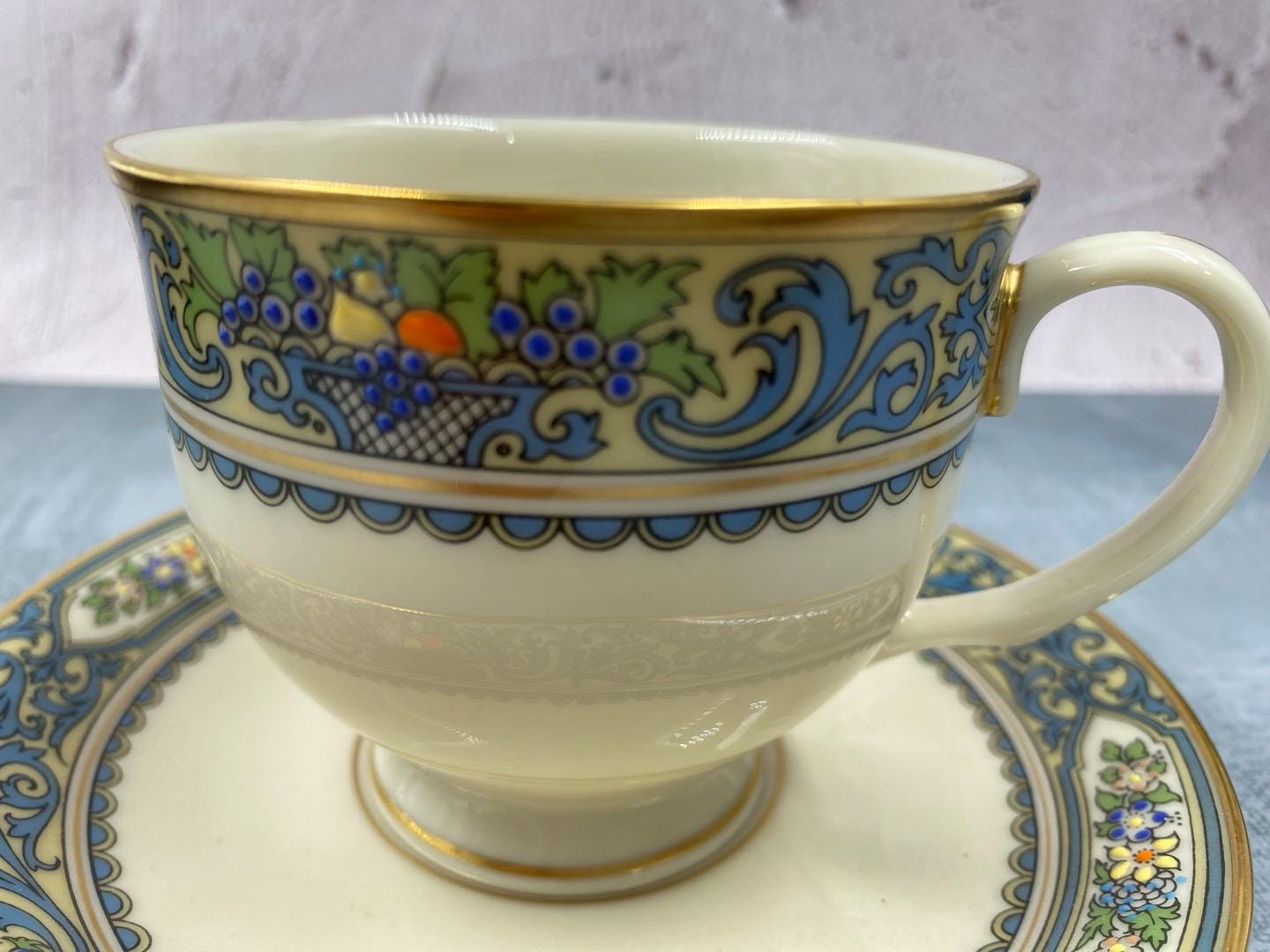 Lenox Autumn Coffee Cup and Saucer