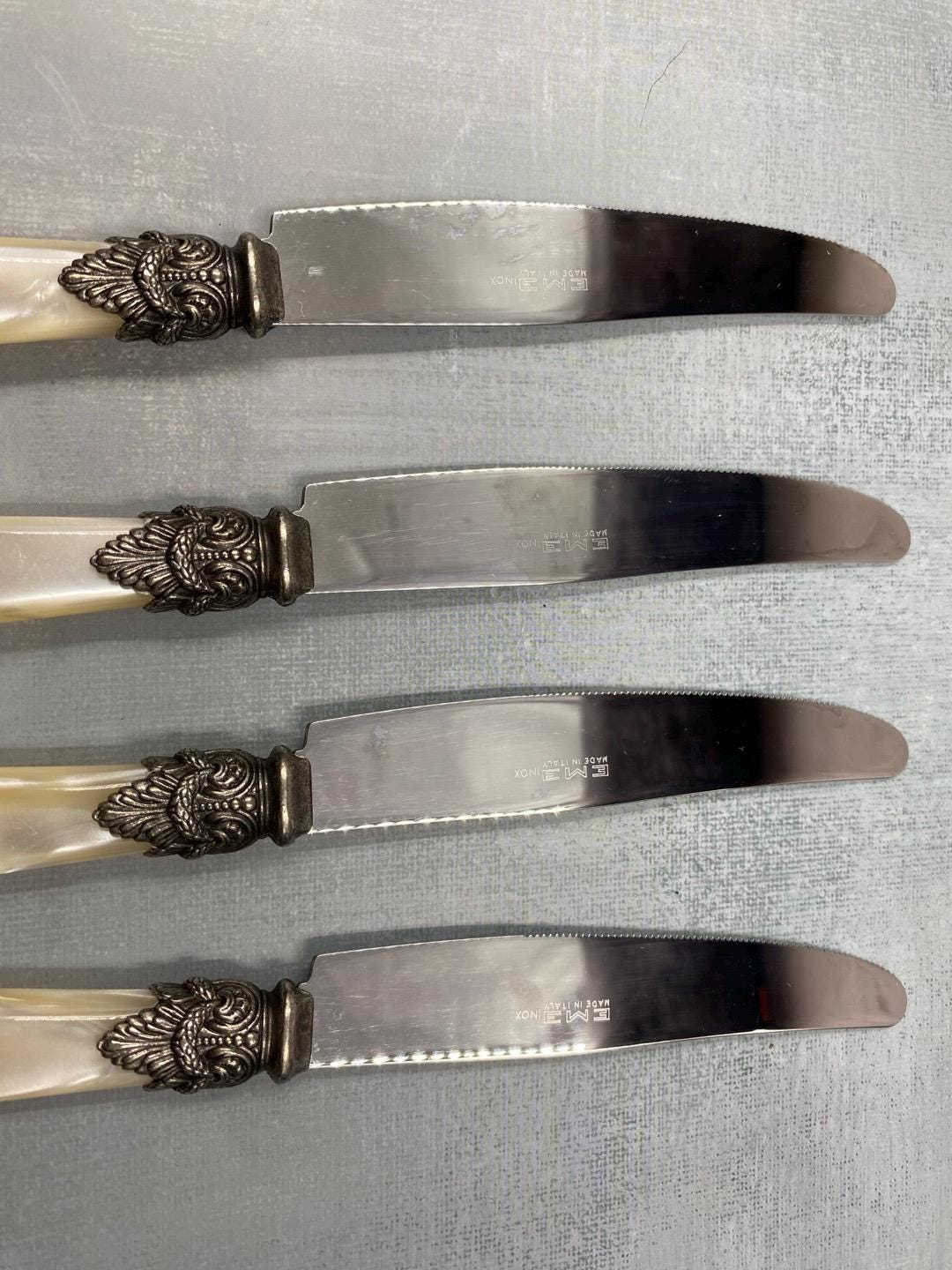 EME Flatware Napoleon Dinner Knife Set of 4 (Brand New)