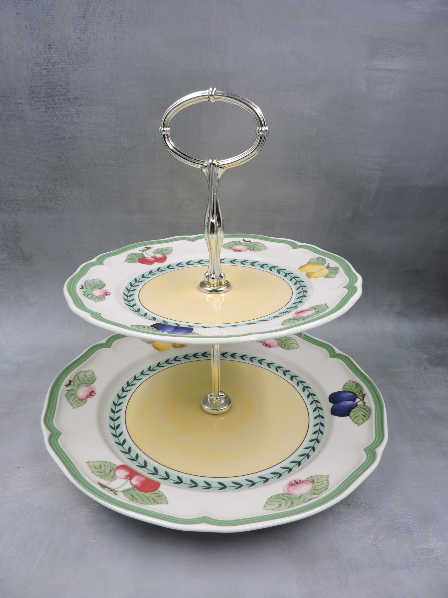 Villeroy and boch French Garden 2 Tired Cake Server #1482