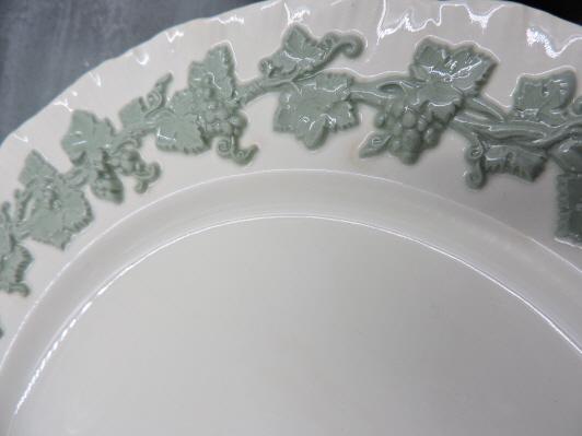 Wedgwood Queens ware Celadon Green mix pattern 12pcs