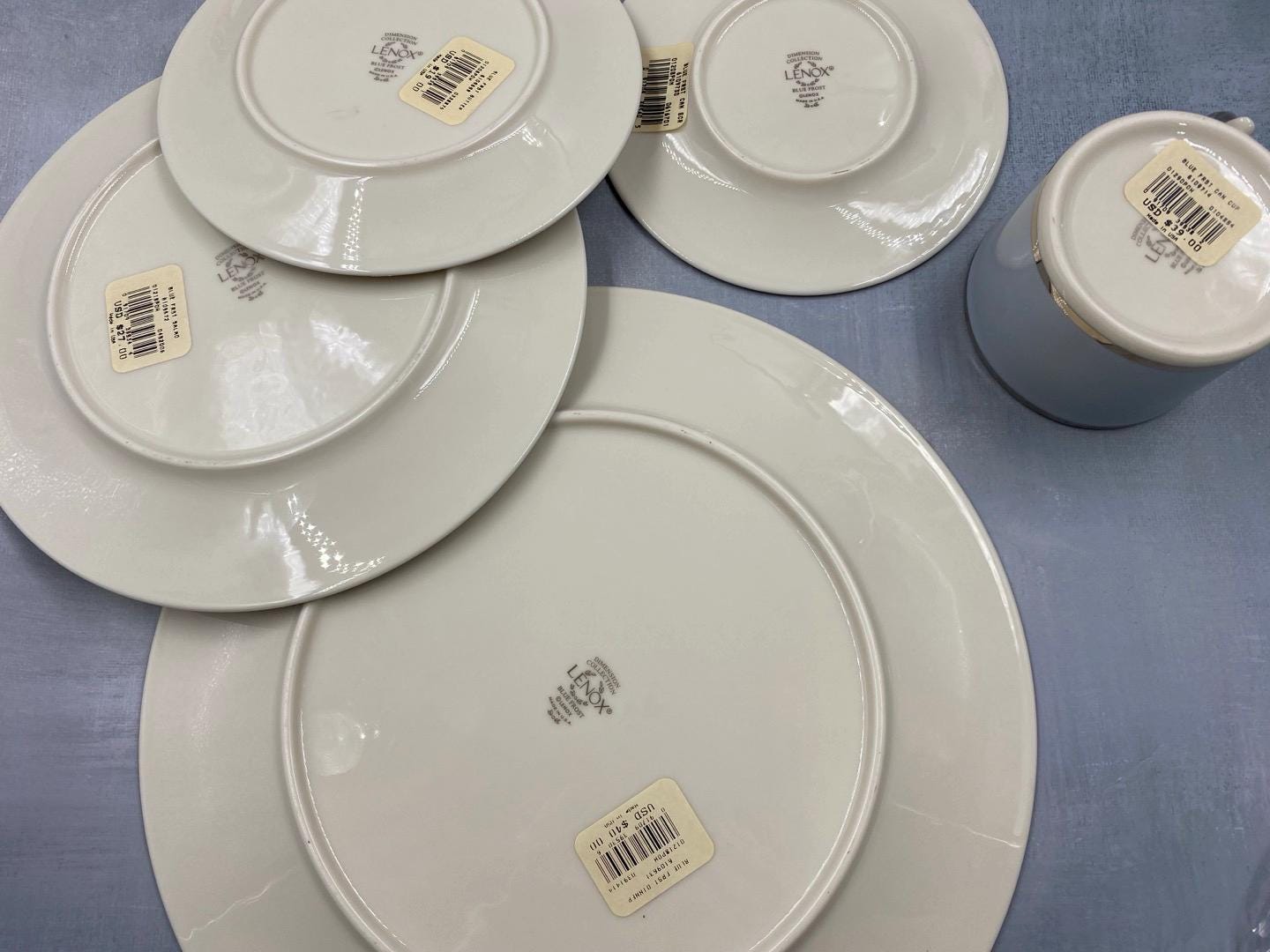 Lenox Blue Frost 5Piece Place Setting (s)