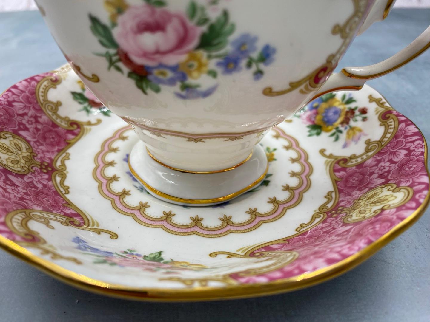 Royal Albert Lady Caryle Tea Cup and Saucer(Brand New)